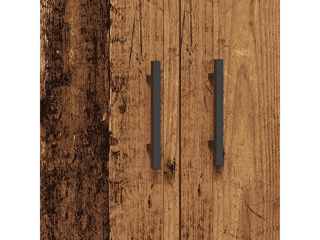 Oud houten dressoir 69,5x34x90 cm bewerkt hout