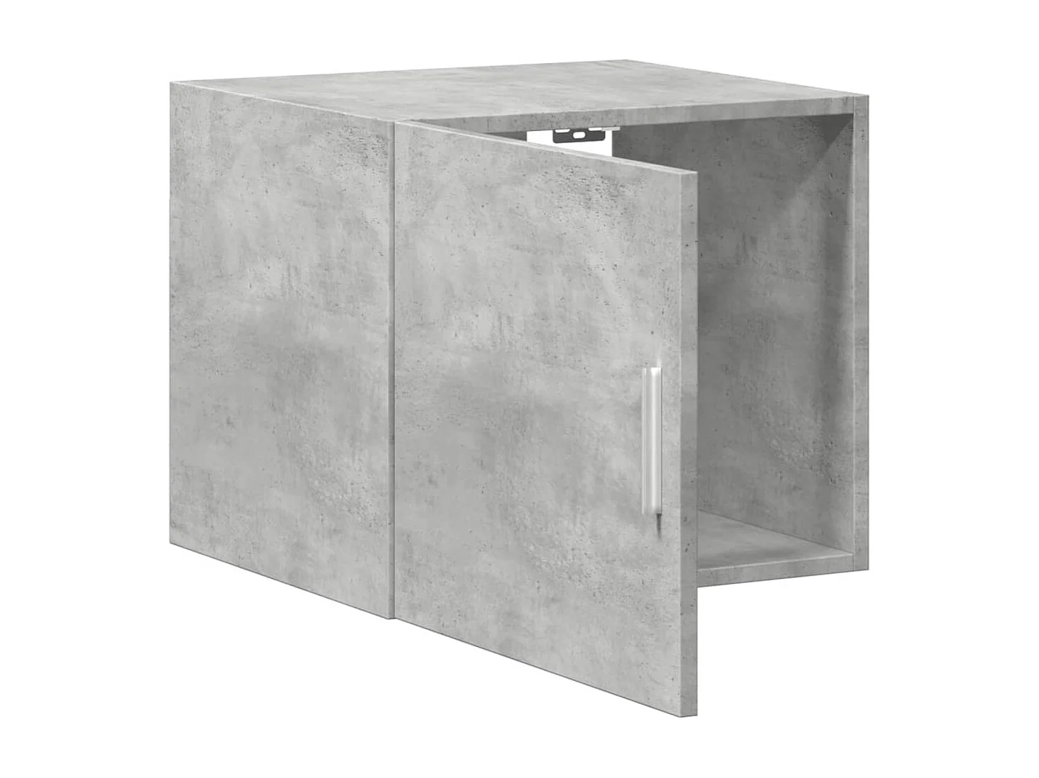 Armoire murale gris béton 45x42,5x40 cm bois d'ingénierie