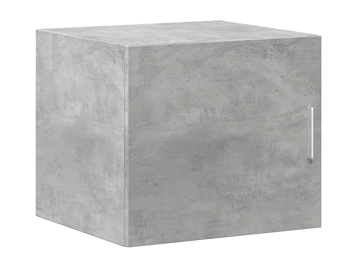 Armoire murale gris béton 45x42,5x40 cm bois d'ingénierie