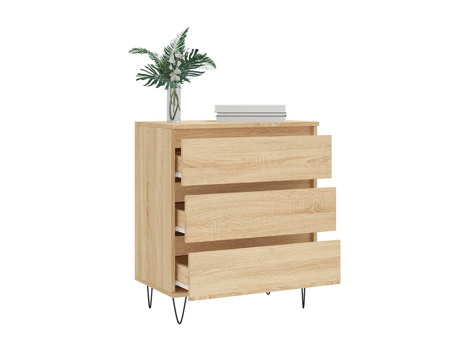Buffet Chêne sonoma 60x35x70 cm Bois d'ingénierie