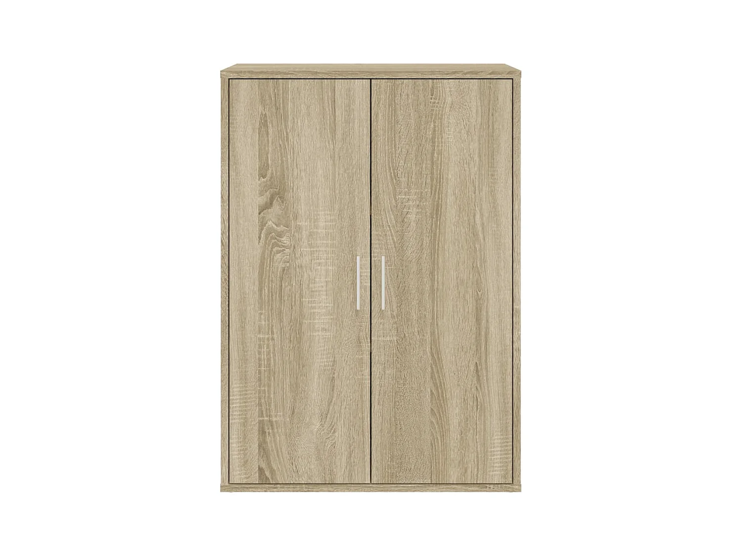 Buffets 2 pcs chêne sonoma 60x31x84 cm bois d'ingénierie