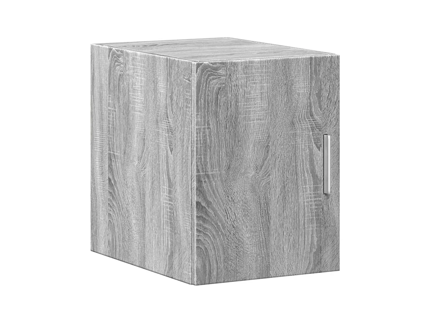 Mobile contenitore sottile Sonoma grigio 30x42,5x225 cm