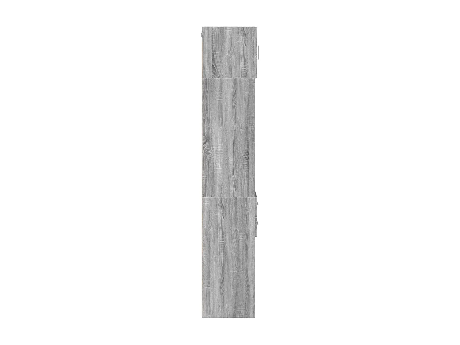 Schmaler Lagerschrank Sonoma grau 30x42,5x225 cm