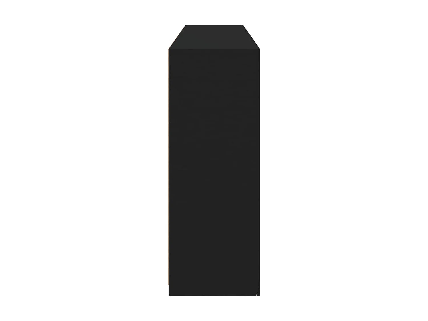 Buffet avec lumières LED noir 162x37x100 cm