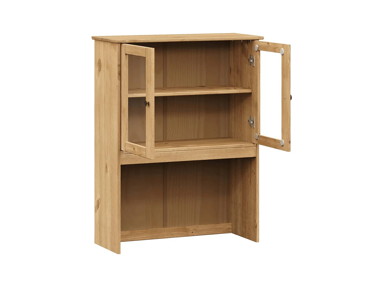 Dessus de commode 78x30x100 cm bois massif de pin