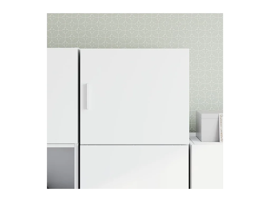 Armoire murale blanc 45x42,5x40 cm bois d'ingénierie