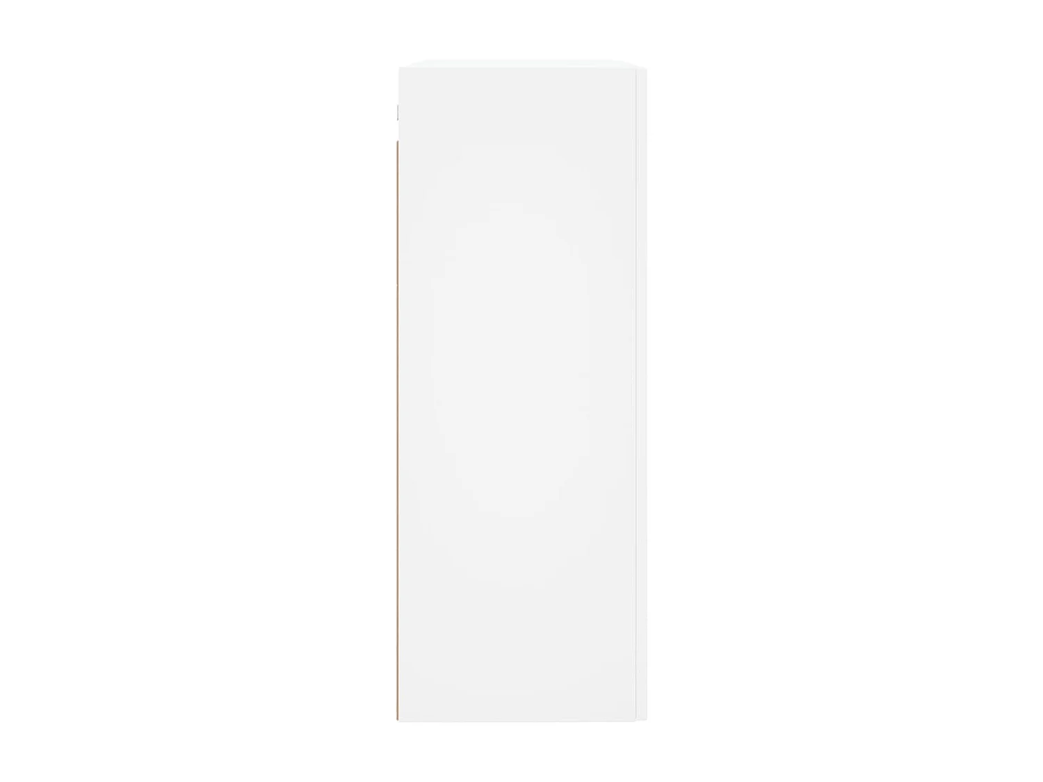 Armoires murales 2 pcs blanc bois d'ingénierie