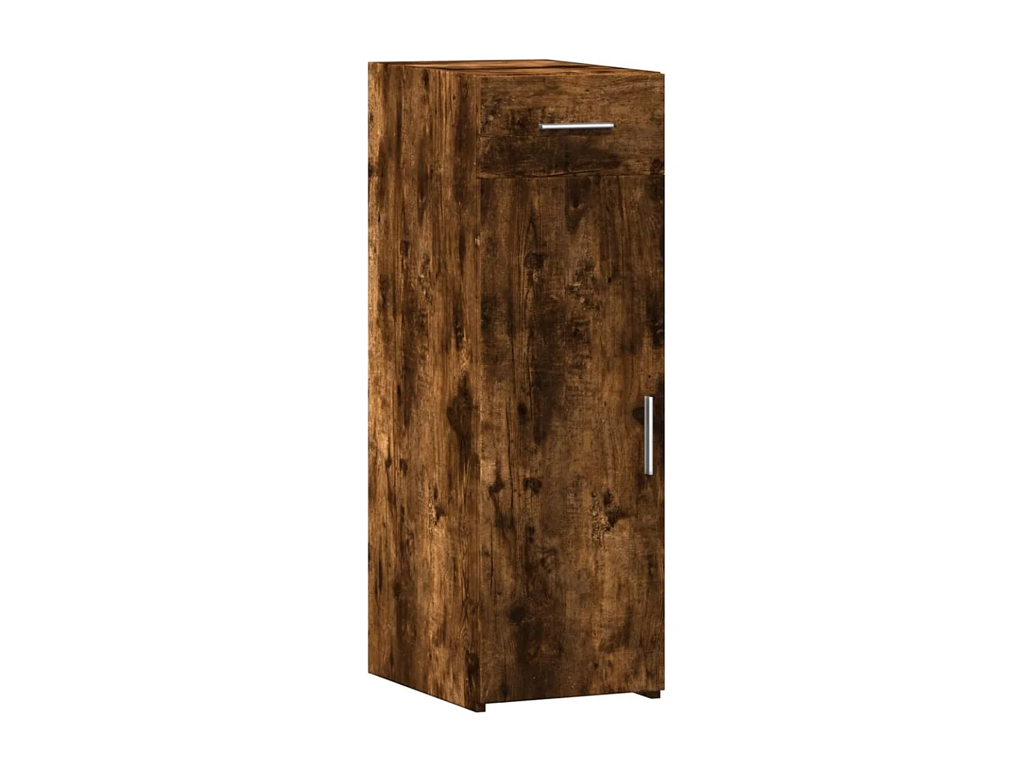 Buffet chêne fumé 30x42,5x93 cm bois d'ingénierie