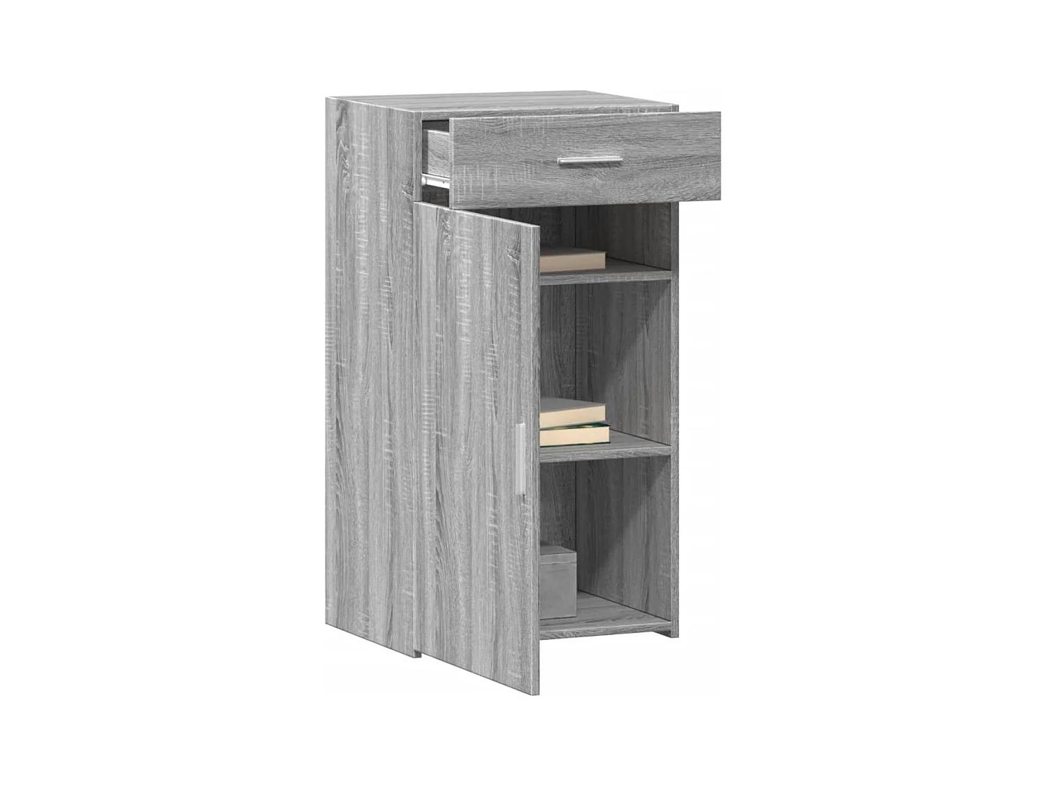 Buffet sonoma gris 50x42,5x93 cm bois d'ingénierie