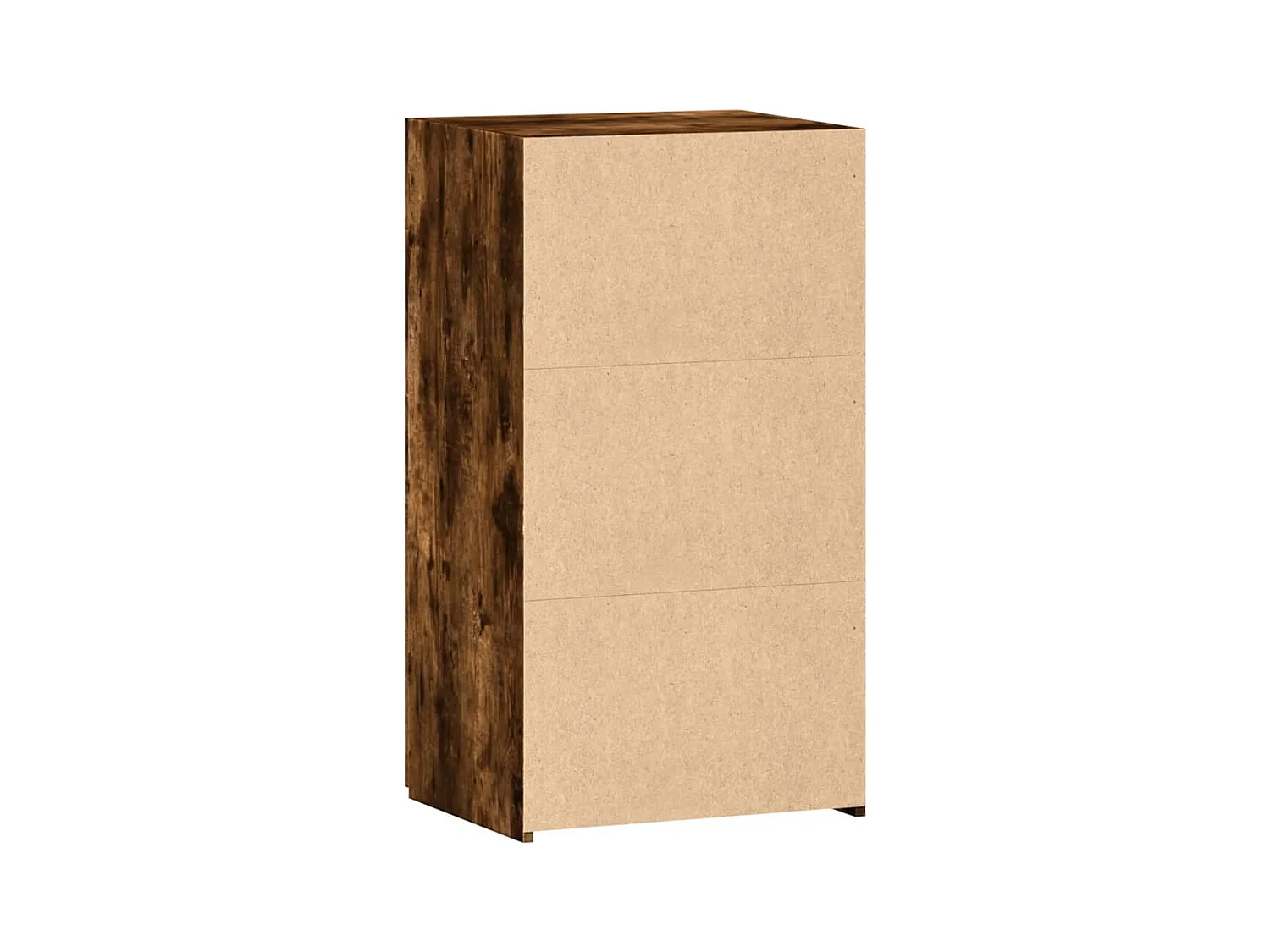 Buffet chêne fumé 50x42,5x93 cm bois d'ingénierie