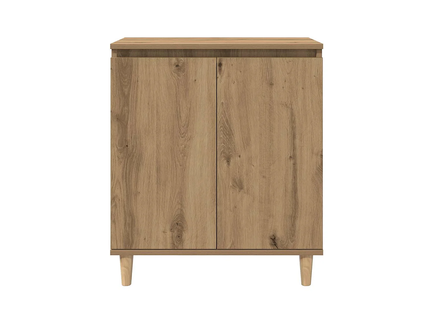 Handgefertigtes Sideboard aus Eichenholz 60x35x70 cm