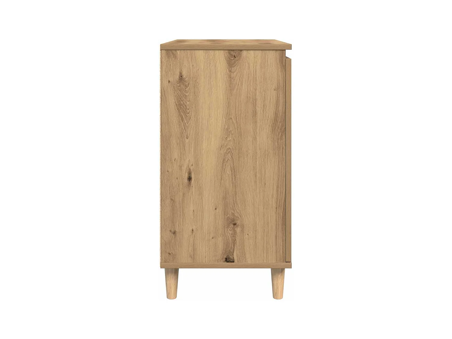 Handgefertigtes Sideboard aus Eichenholz 60x35x70 cm