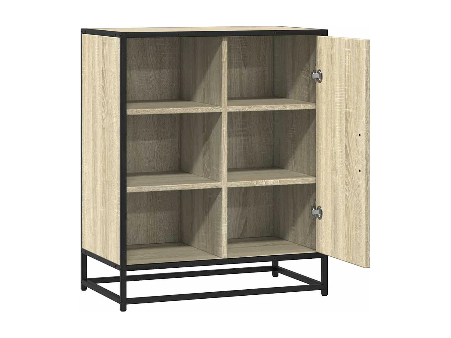 Buffet chêne sonoma 62x35x76 cm bois d'ingénierie