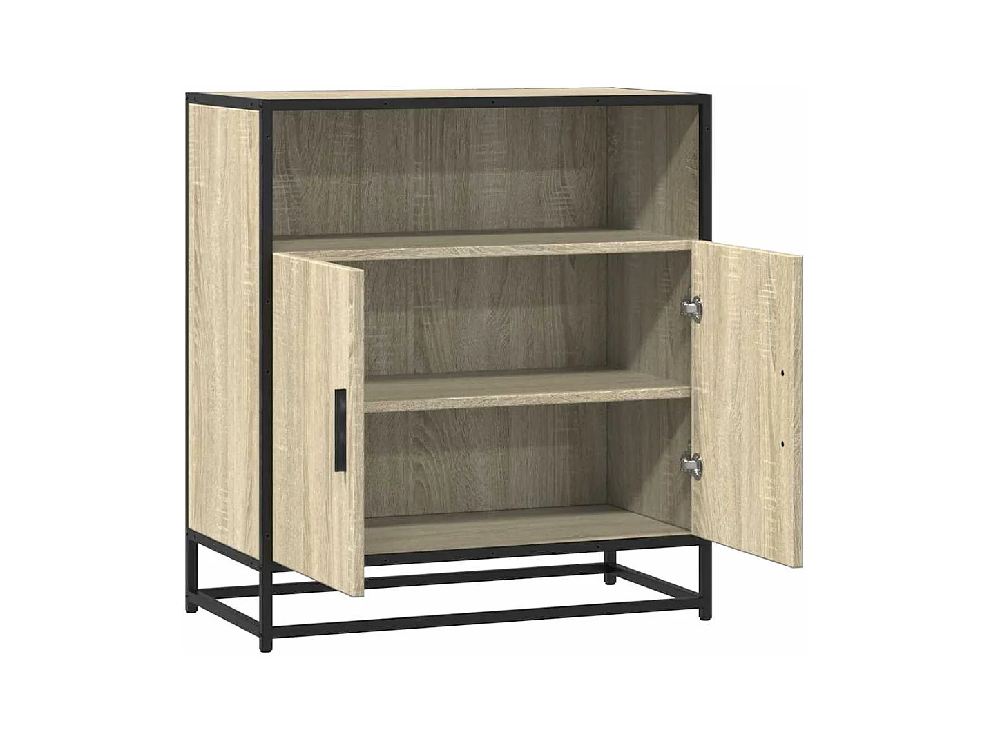 Buffet chêne sonoma 68x35x76 cm bois d'ingénierie