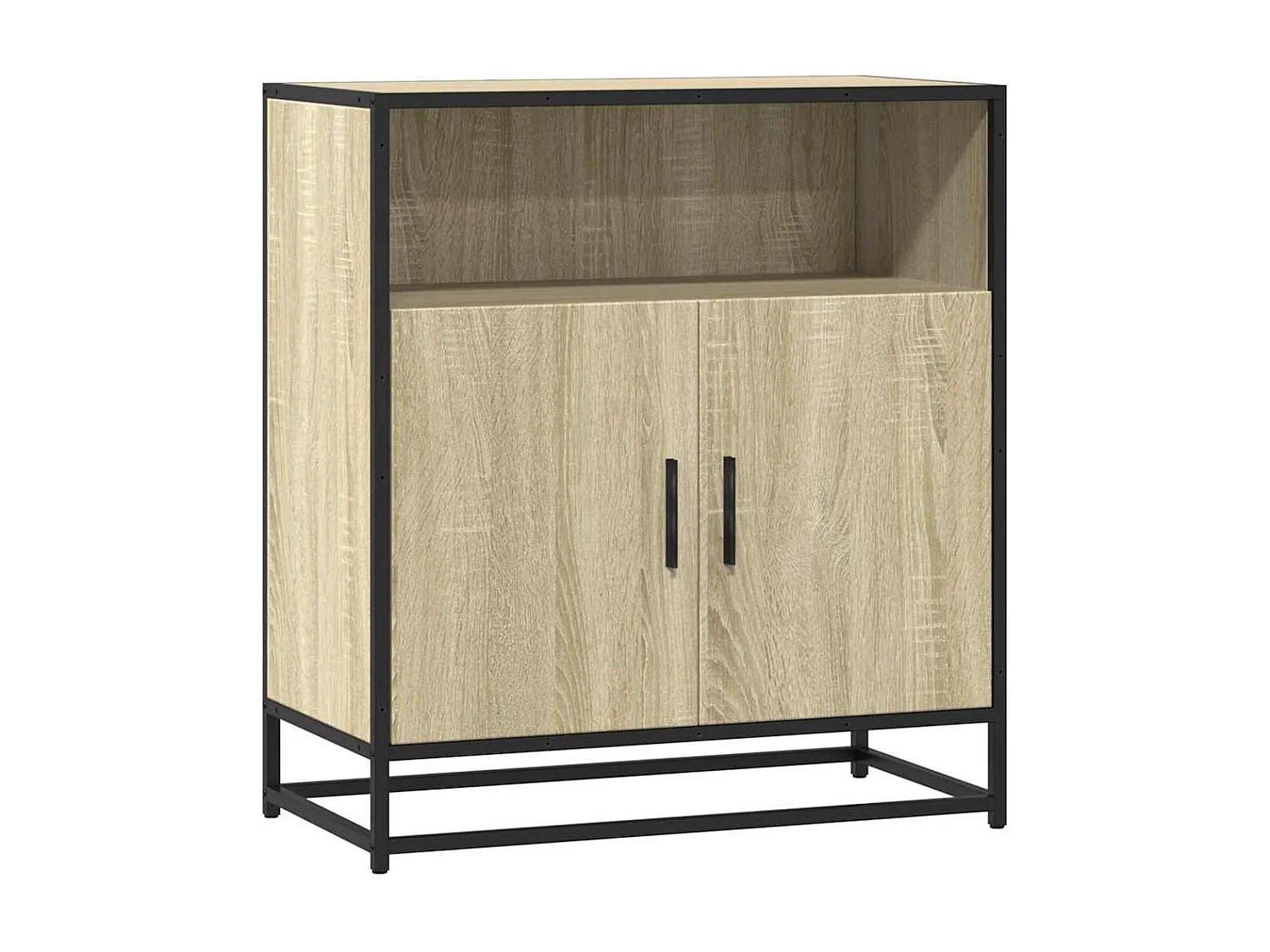 Buffet chêne sonoma 68x35x76 cm bois d'ingénierie