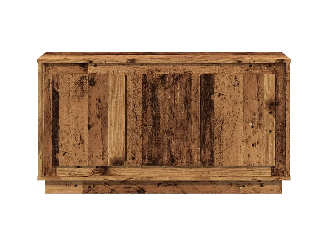 Buffet vieux bois 102x35x55 cm bois d'ingénierie