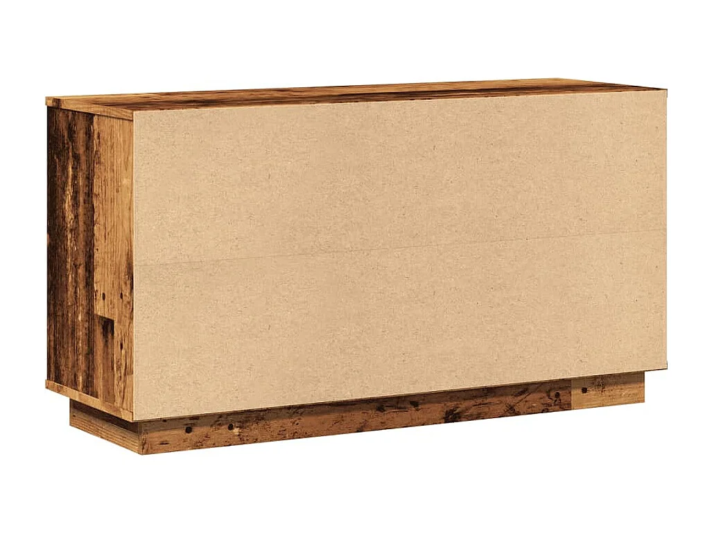 Buffet vieux bois 102x35x55 cm bois d'ingénierie