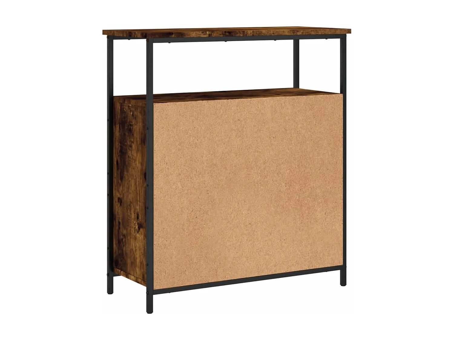 Sideboard aus geräucherter Eiche 70x30x80 cm Holzwerkstoff