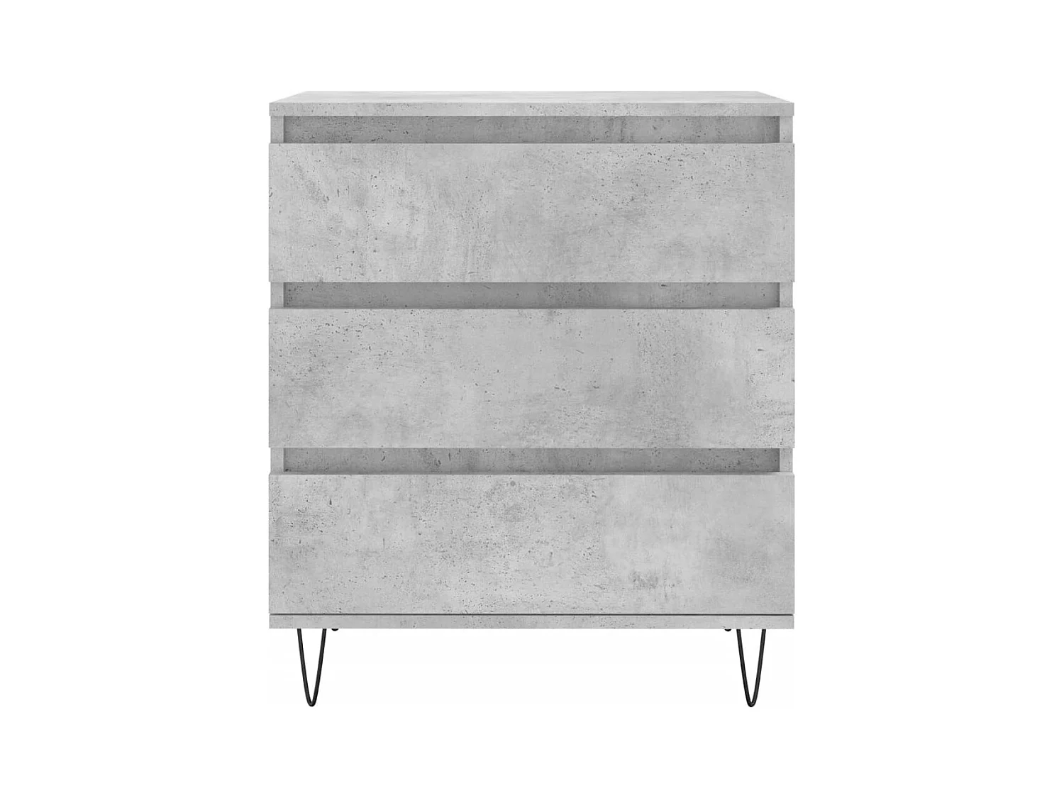 Credenza grigio cemento 60x35x70 cm in legno ingegnerizzato
