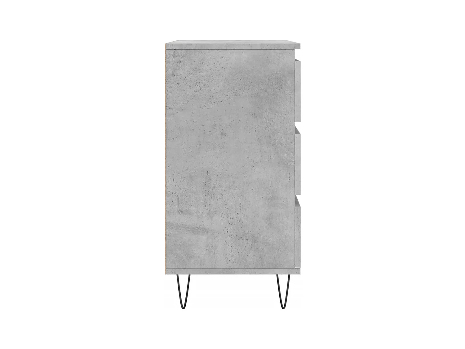 Credenza grigio cemento 60x35x70 cm in legno ingegnerizzato