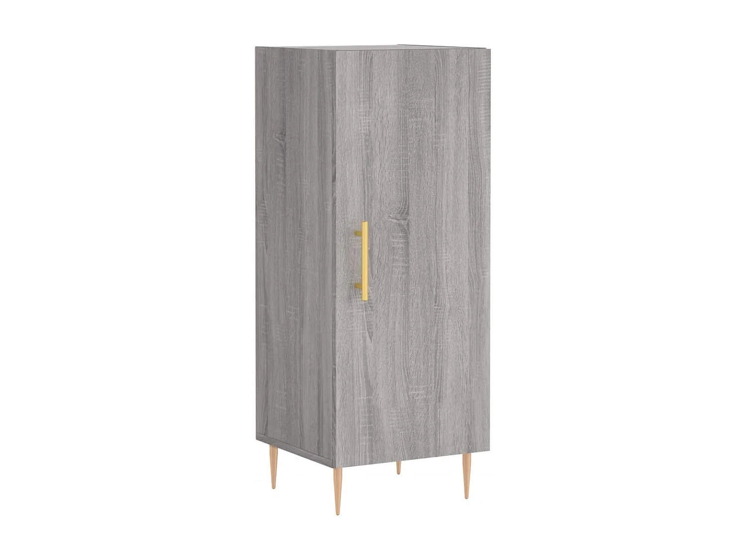 Credenza Sonoma grigia 34,5x34x90 cm Legno ingegnerizzato