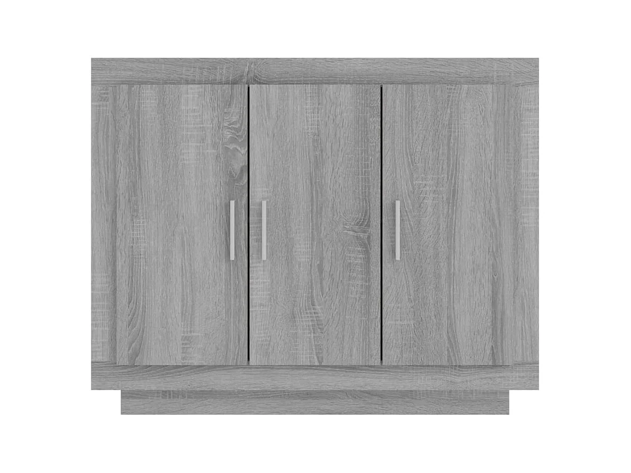 Buffet Sonoma gris 92x35x75 cm Bois d'ingénierie