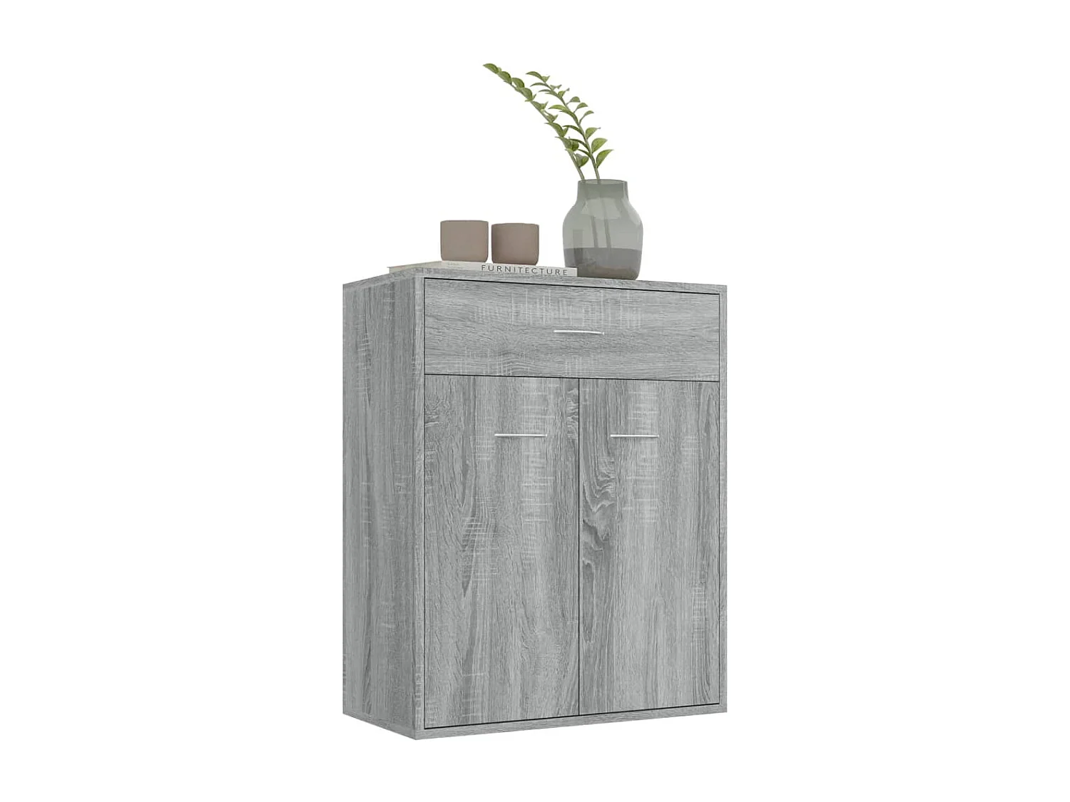 Buffet Sonoma gris 60x30x75 cm Bois d'ingénierie