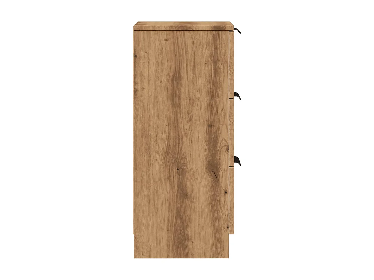 Buffets 2 pcs chêne artisanal 30x30x70 cm bois d'ingénierie