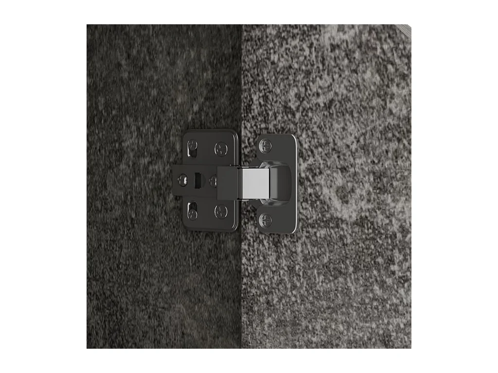 Credenza grigio cemento 60x30x72 cm in legno ingegnerizzato