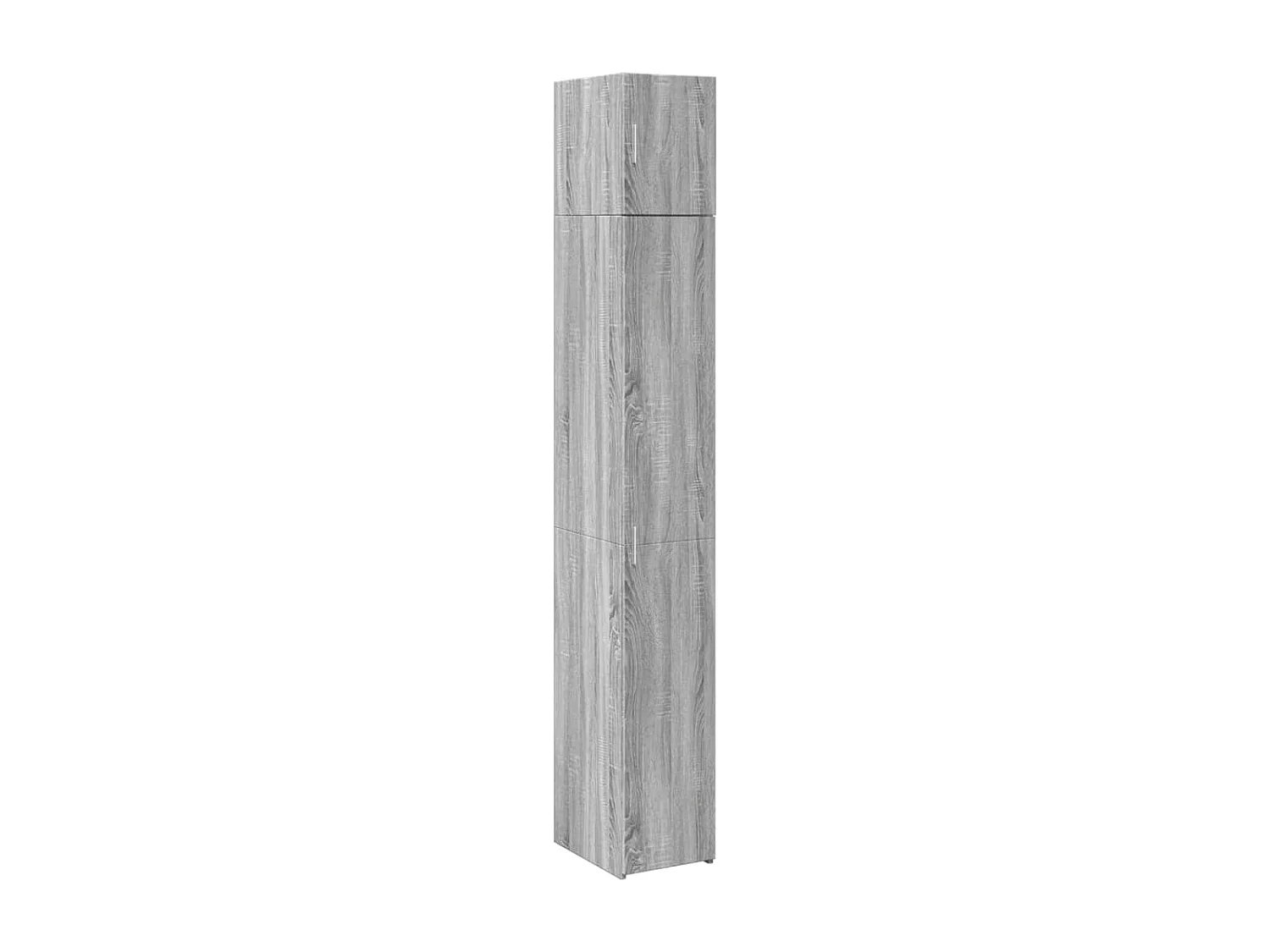 Armoire de rangement mince sonoma gris 30x42,5x225 cm