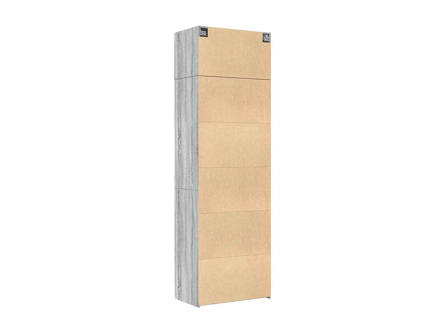 Armoire de rangement sonoma gris 70x42,5x225 cm