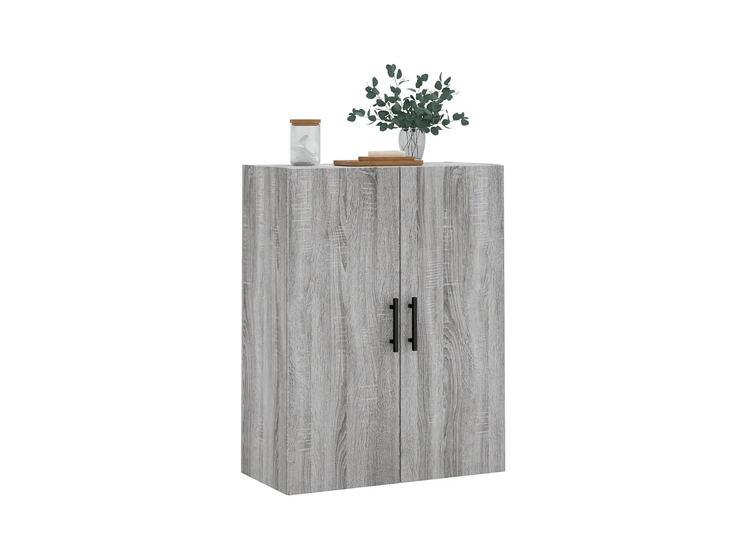 Armoire murale sonoma gris 69,5x34x90 cm