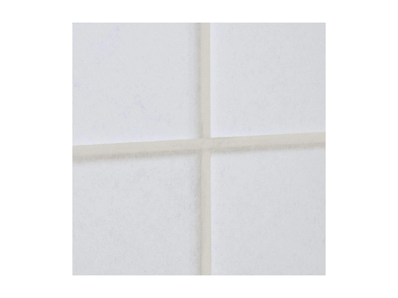 Paravent japonais grands carreaux bois blanc et papier de riz - 3 pans - Dim : H 175 cm