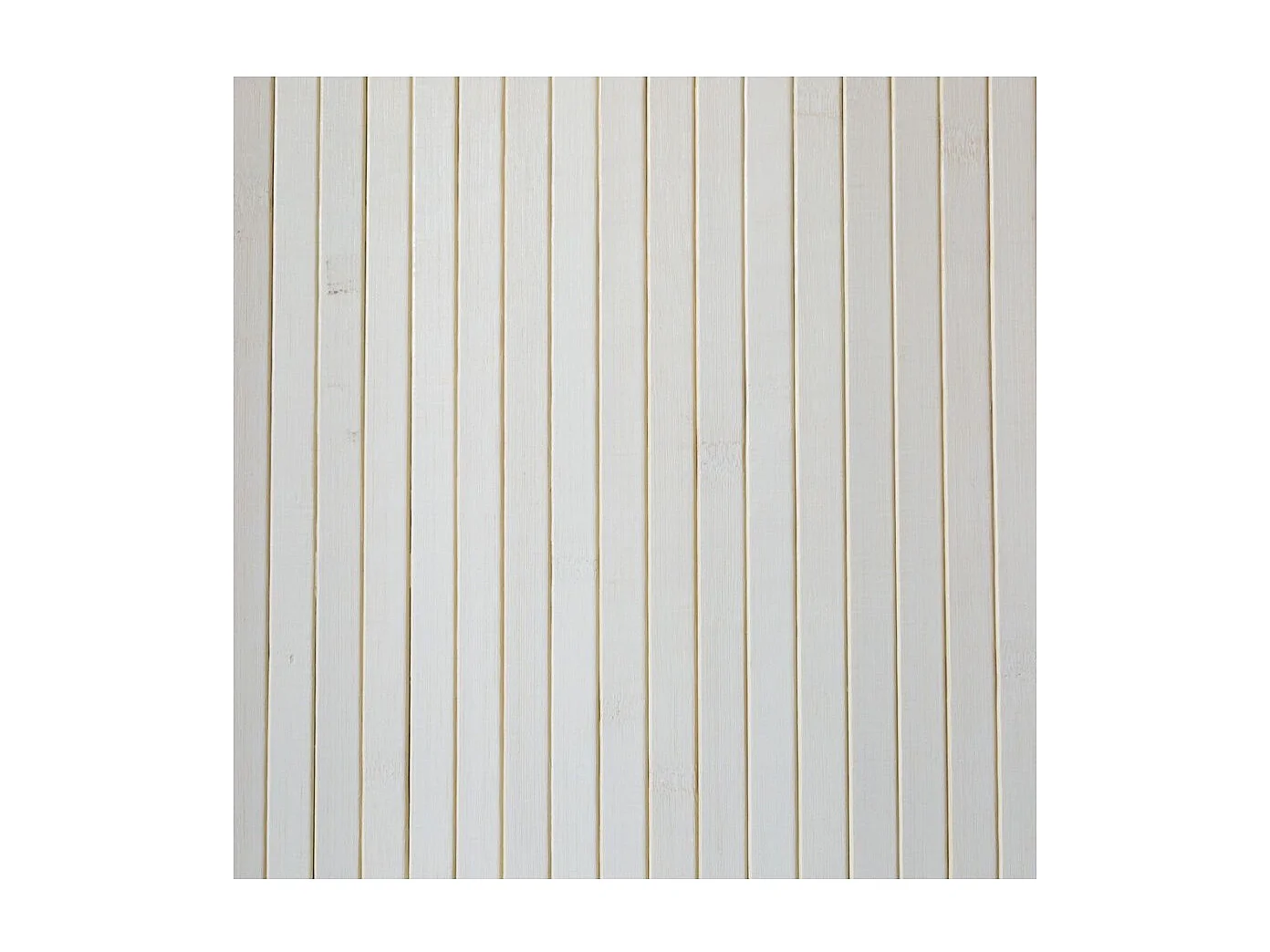 Paravent bambou coloris blanc, 200 x 250 cm