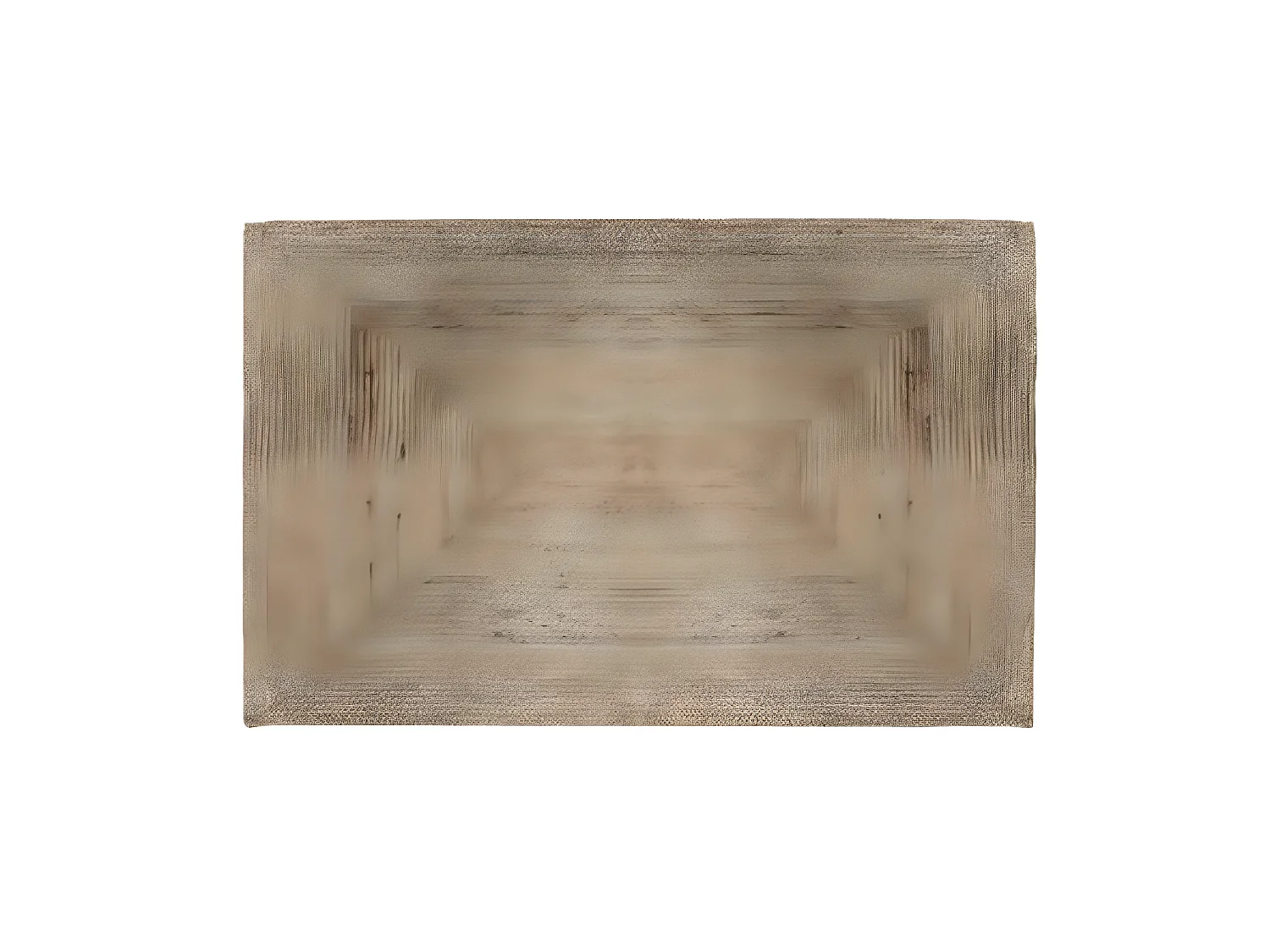 Tapis en jute coloris naturel - L. 170 x l. 120 cm