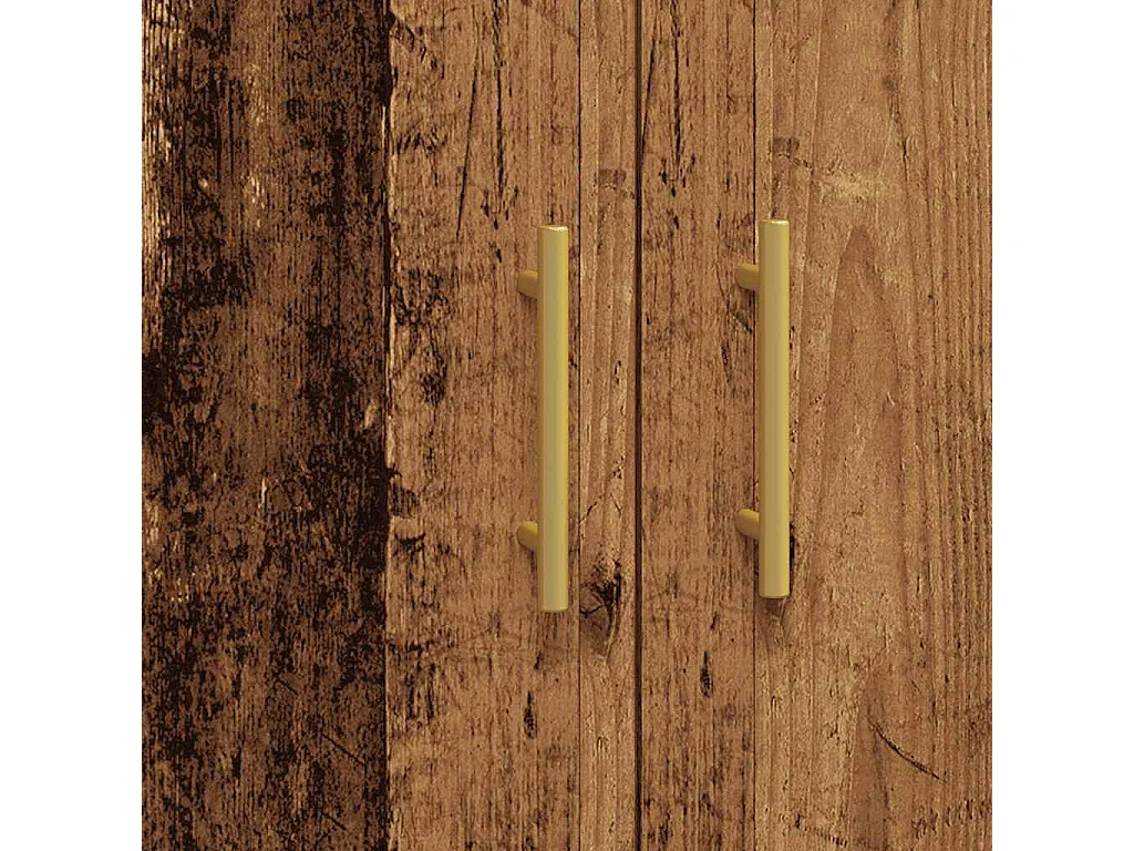 Buffet vieux bois 69,5x34x90 cm bois d'ingénierie