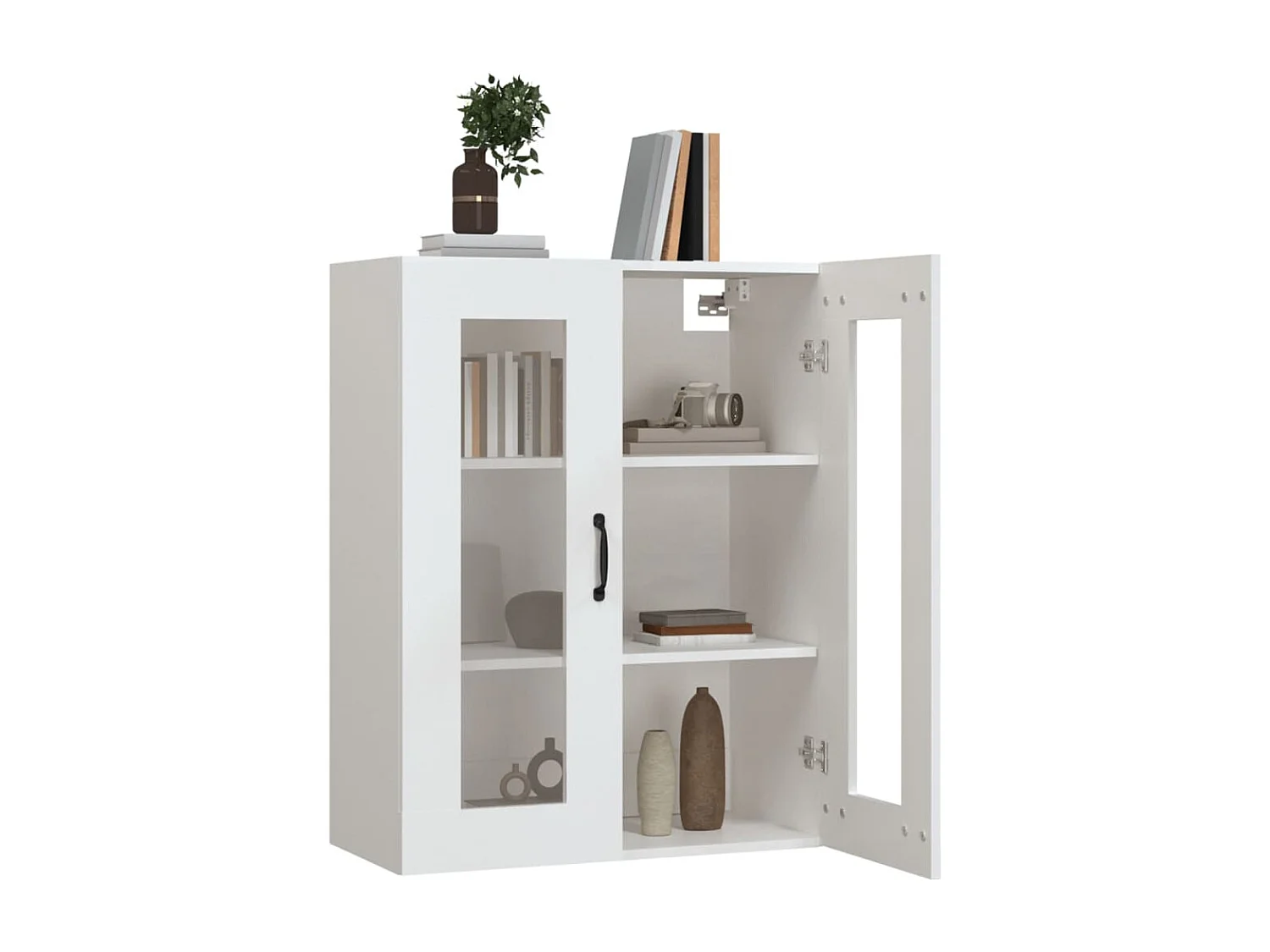 Witte hangkast 69,5x34x90 cm