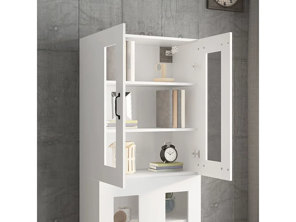 Witte hangkast 69,5x34x90 cm