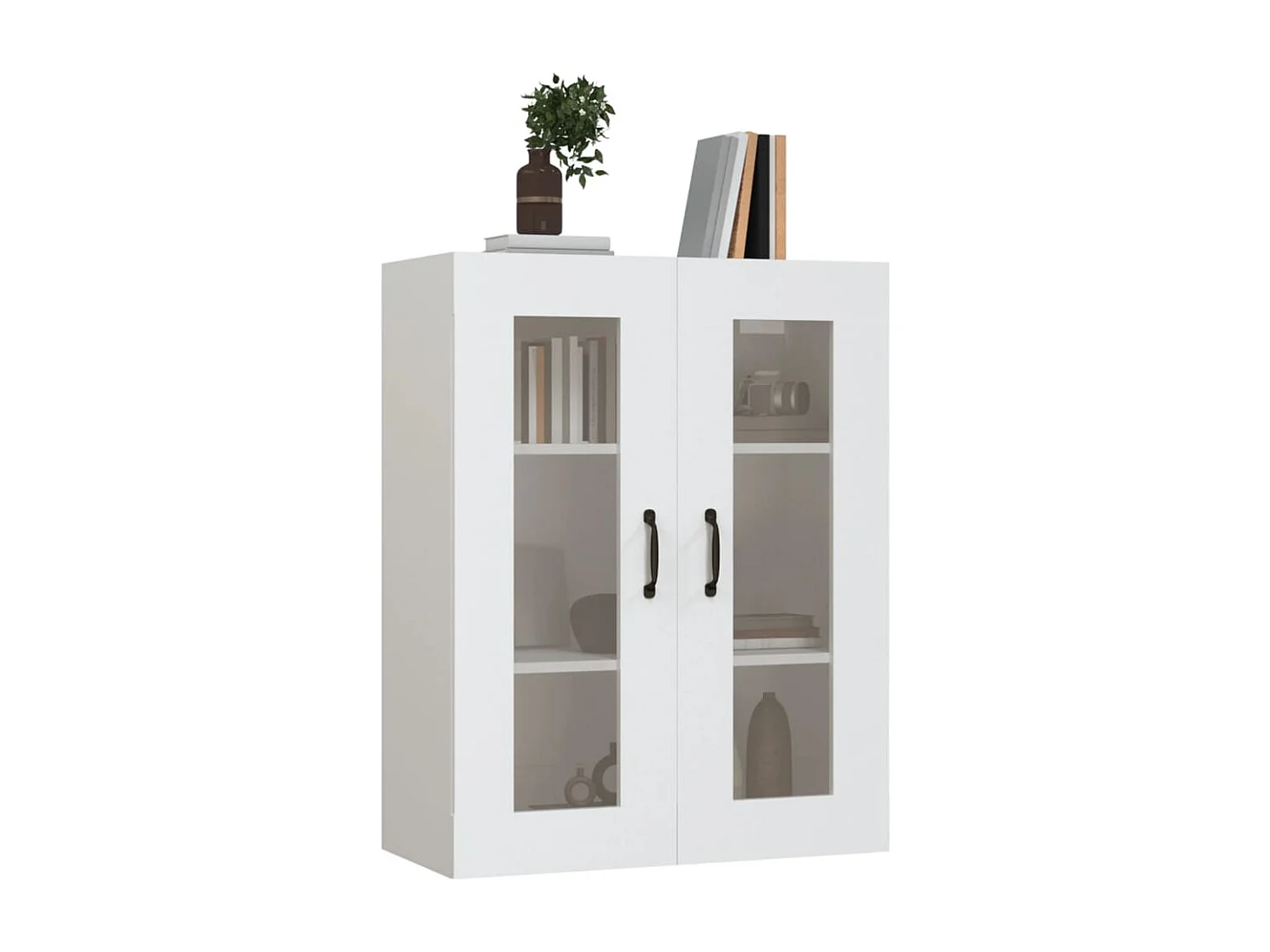 Armoire murale suspendue Blanc 69,5x34x90 cm