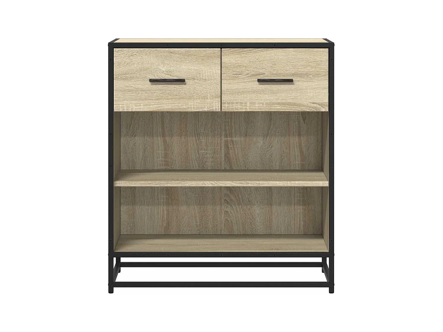 Buffet chêne sonoma 68x35x76 cm bois d'ingénierie