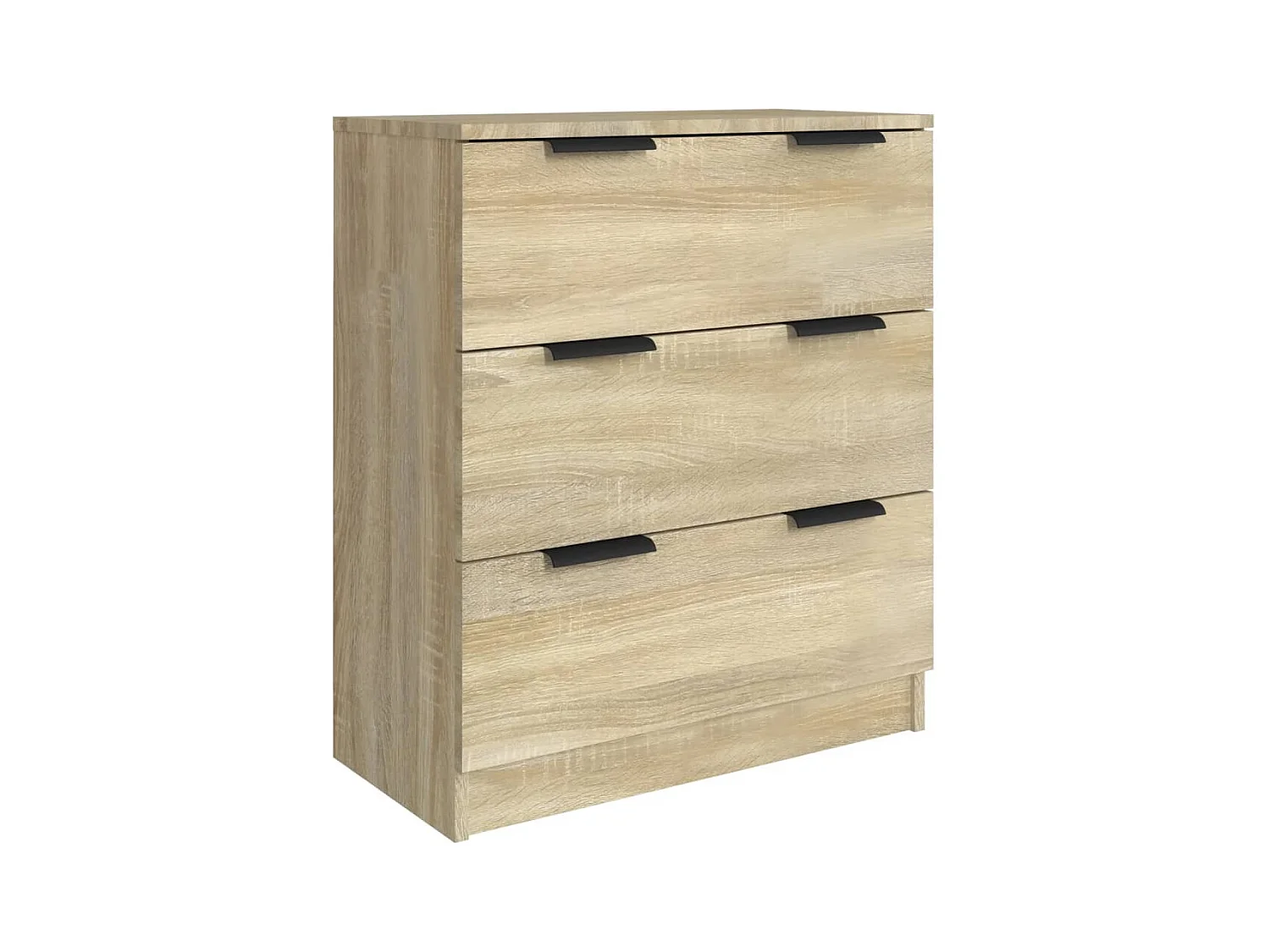 Credenze a 3 pezzi in rovere Sonoma Legno ingegnerizzato