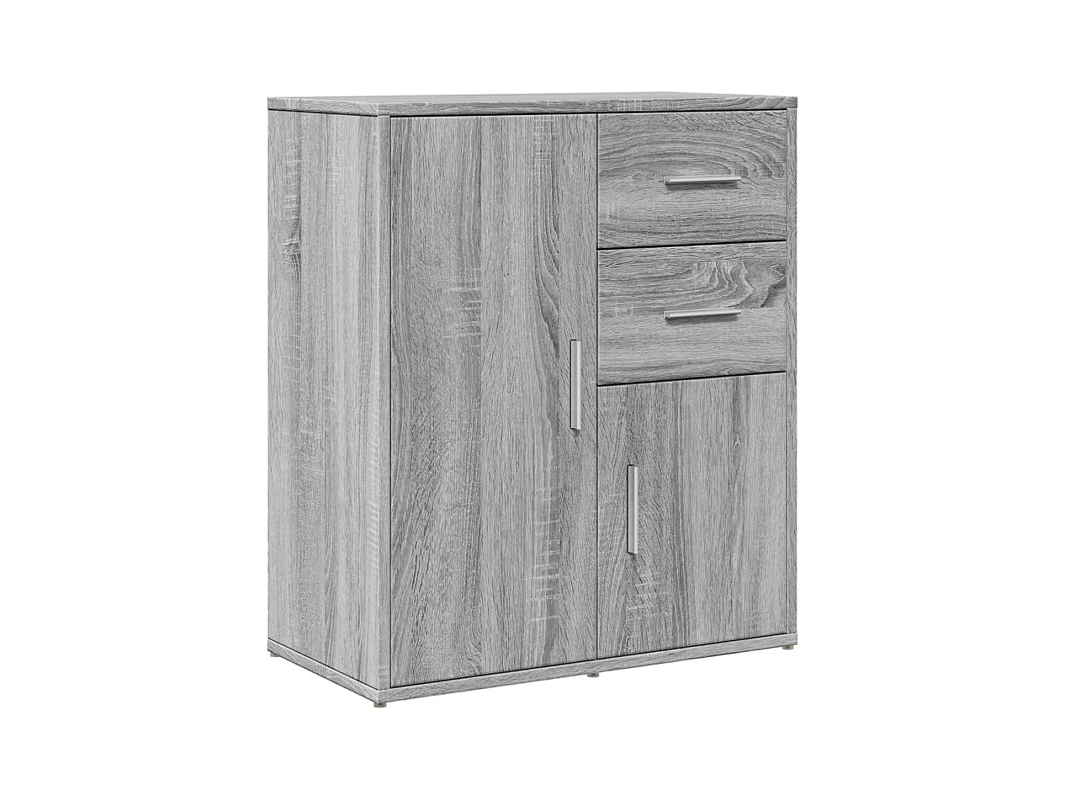 Buffet sonoma gris 60x31x70 cm bois d'ingénierie