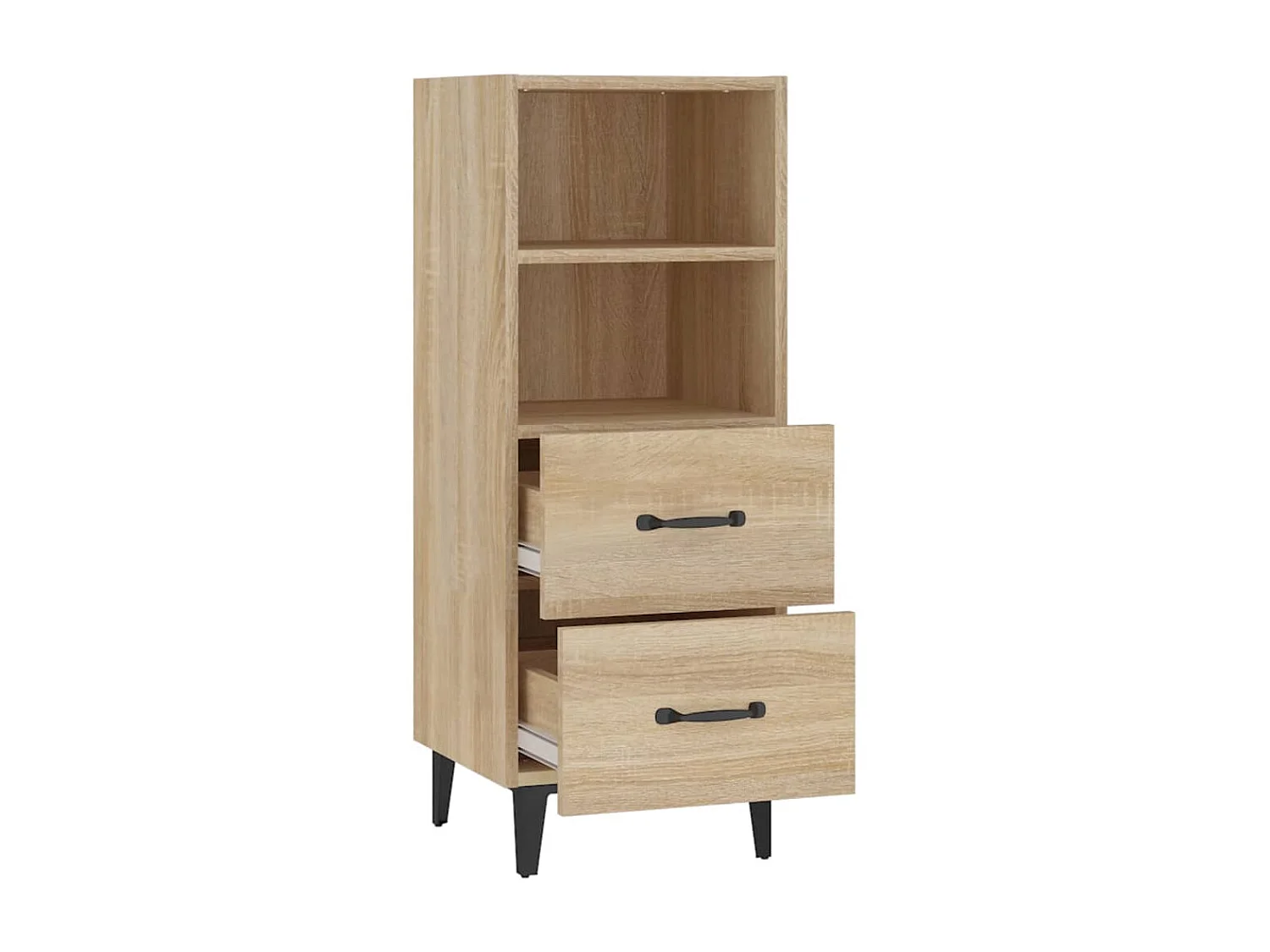 Buffet Chêne sonoma 34,5x34x90 cm Bois d'ingénierie