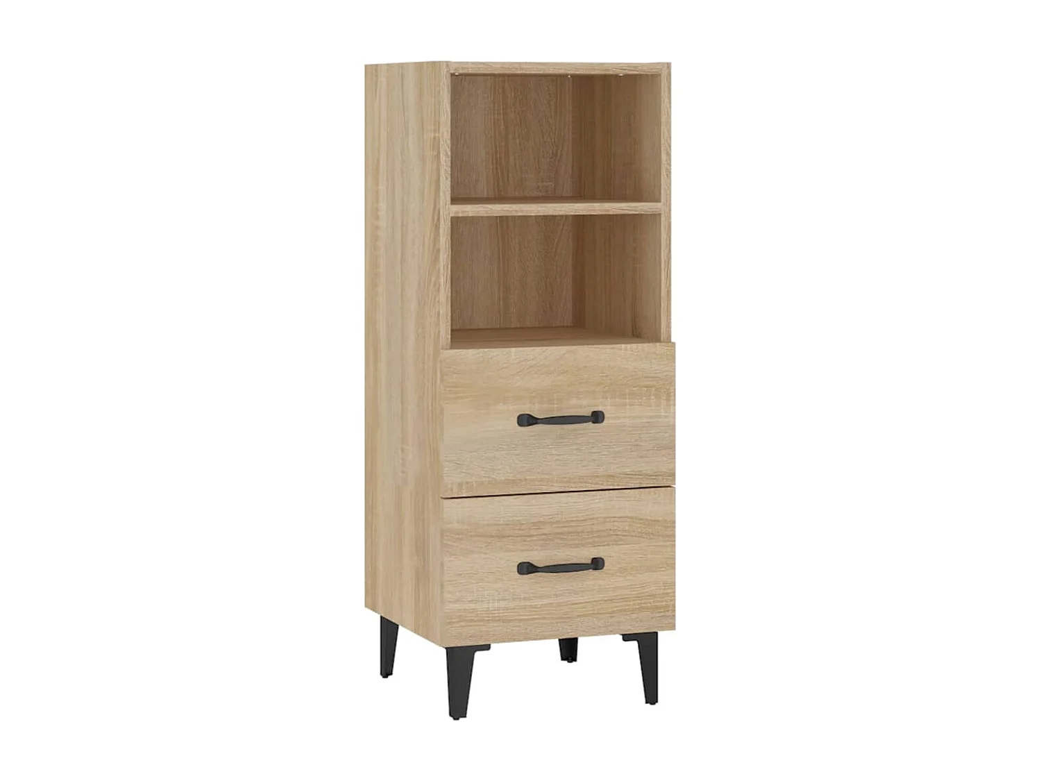 Buffet Chêne sonoma 34,5x34x90 cm Bois d'ingénierie