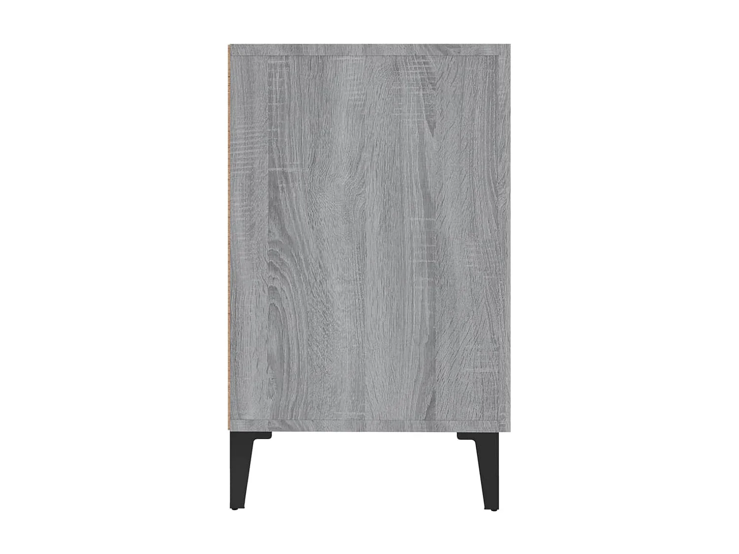 Buffet sonoma gris 100x36x60 cm bois d'ingénierie