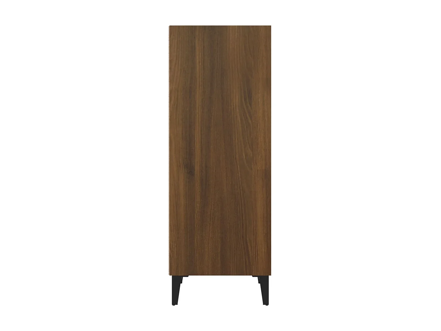 Buffet chêne marron 34,5x32,5x90 cm bois d'ingénierie