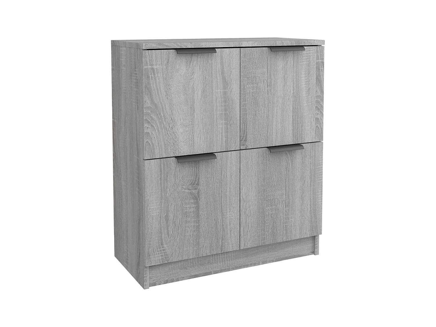 Credenza Sonoma grigia 60x30x70 cm in legno ingegnerizzato