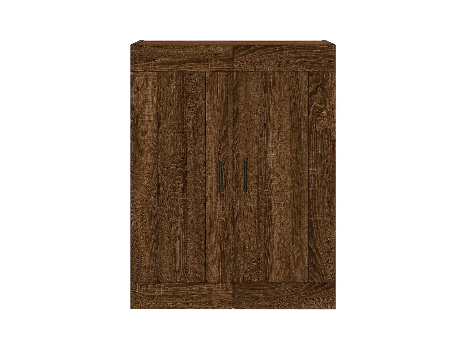 pensili in legno ingegnerizzato color rovere marrone