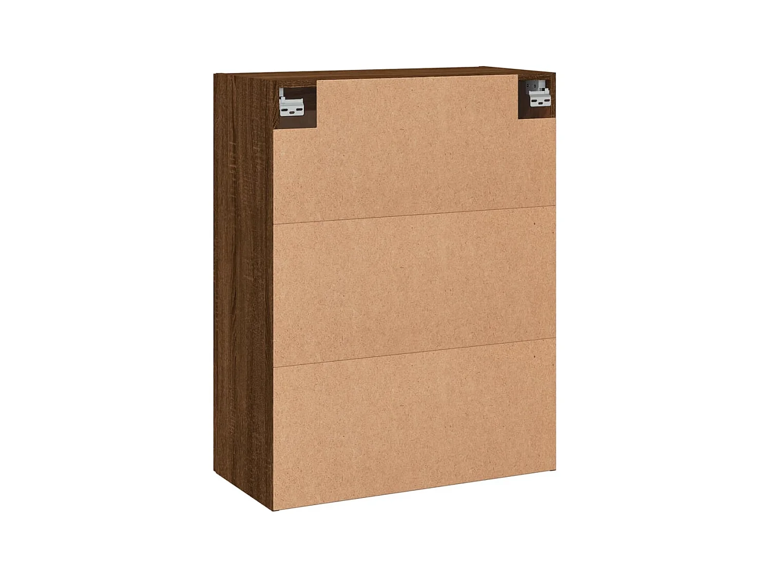 pensili in legno ingegnerizzato color rovere marrone