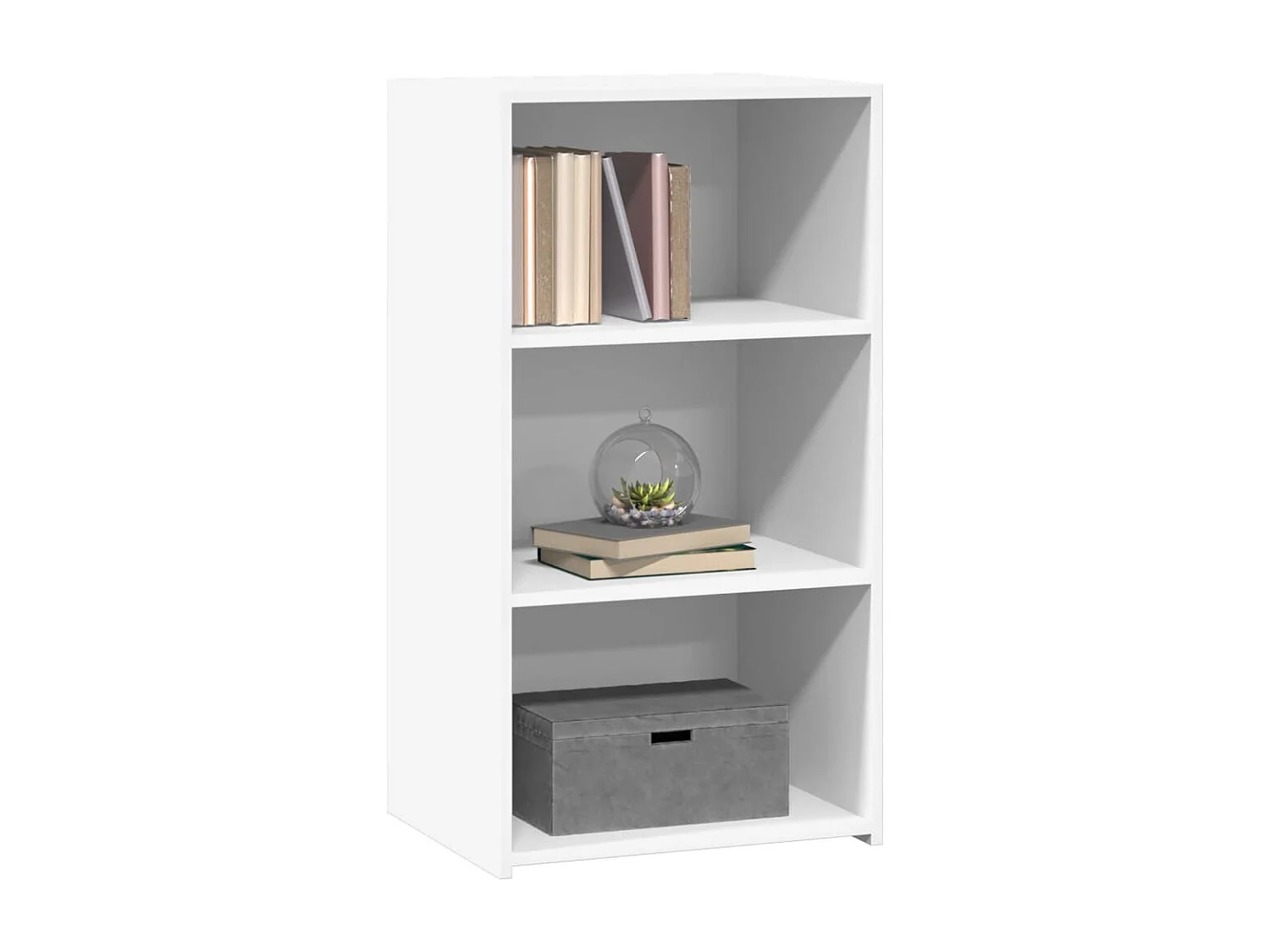 Buffet blanc 50x41x93 cm bois d'ingénierie